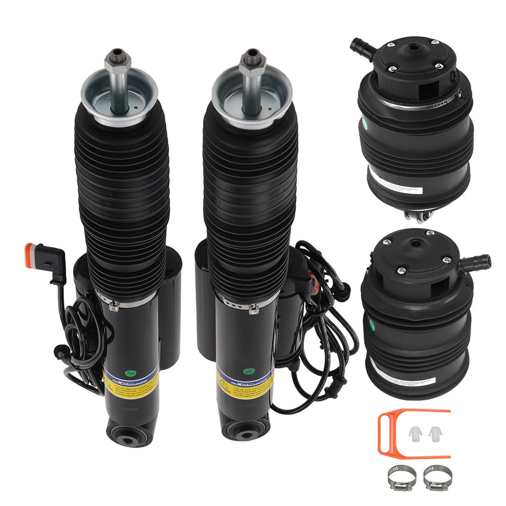 4X Rear Air Suspension Bag Struts for Mercedes Benz CLS500 550 E300 320 (2005–2010)