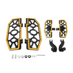 Front Floorboard + Rear FootPeg Mounts Kit for Harley Touring (1993–2023)