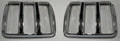 Chrome Tail Light Bezels Replacement Pair for Ford Mustang (1964–1966)