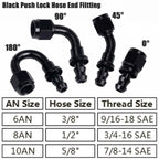 3/8" LS Conversion Fuel Injection Line Hose Fitting Kit for EFI (25Ft)