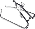 Chrome Saddlebag Support Kit for Harley Davidson FLHR Road King (1994–2023)