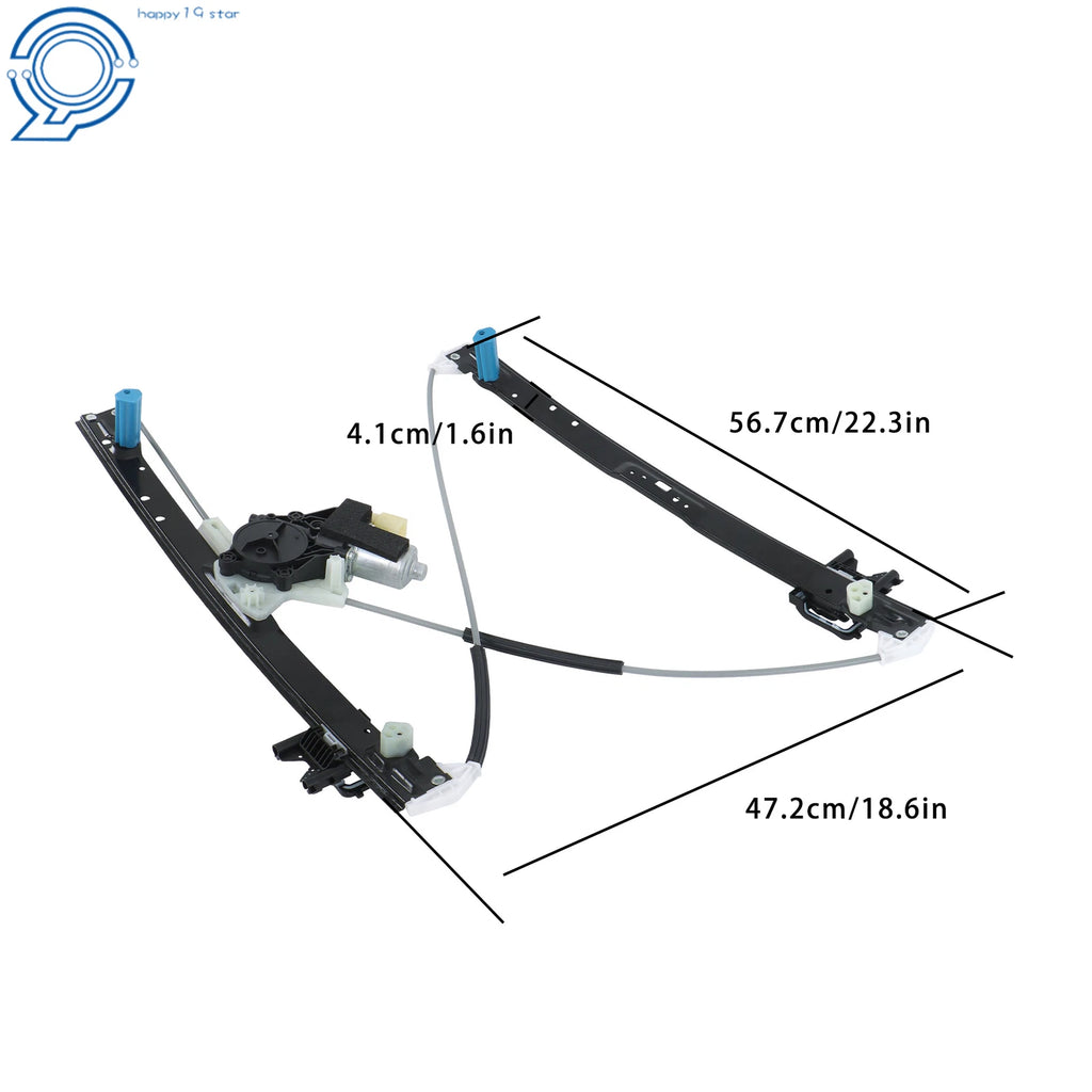 Front LH Power Window Regulator for Land Rover Discovery L462 (2017–2020)