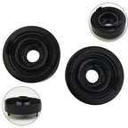 2 x Car Headlight Dust Cover 80MM Soft Rubber for LED HID Xenon Lamps