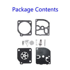 Carburetor Rebuild Kit Tool Set for Jonsered 2041 2050 400 510
