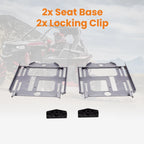 2X Seat Lowering Base Kit for Polaris RZR 570/900 S/XP (2010–2023)