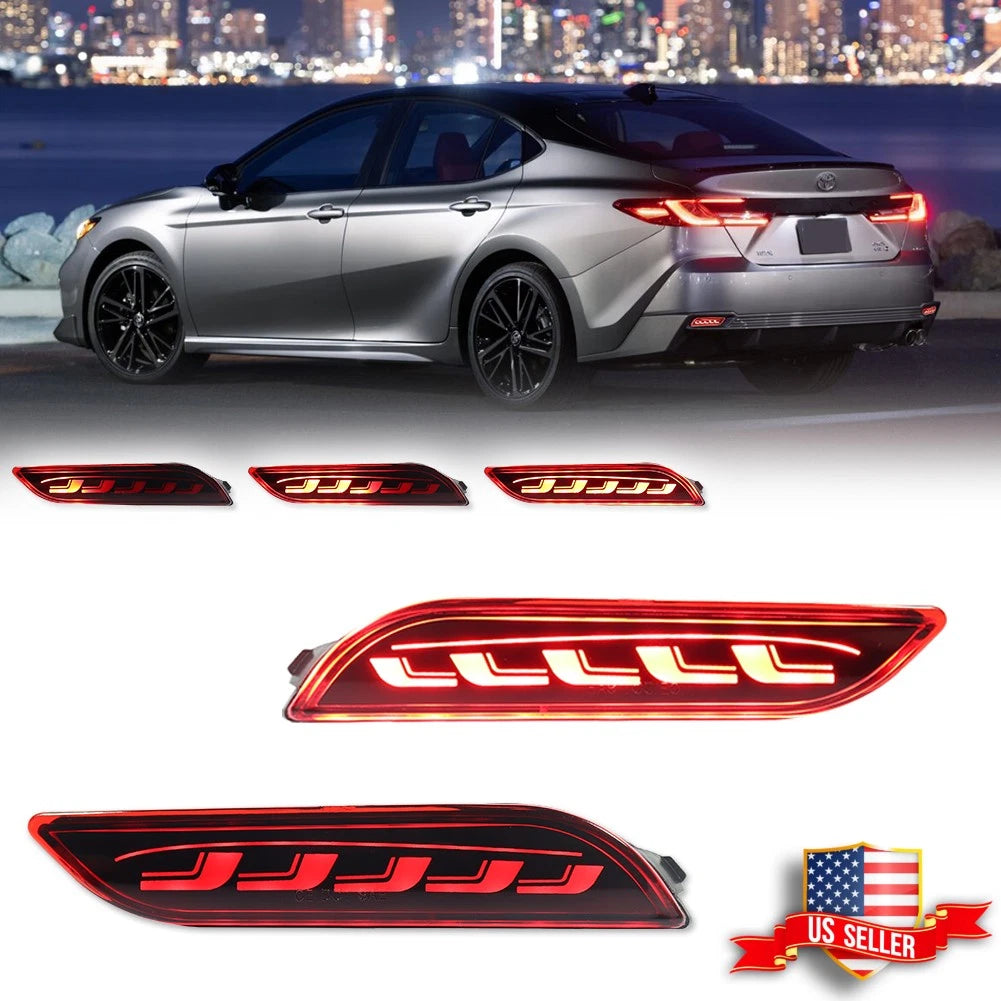 LED Rear Bumper Reflector for Toyota Camry (2018–2025)