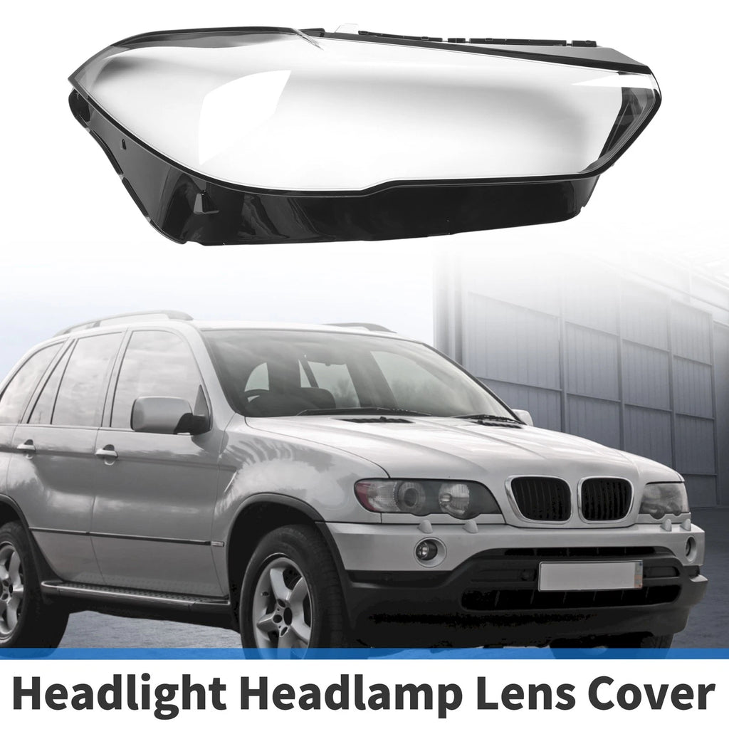 1 Pc Headlight Lens Cover for BMW X5 G05/X6 (2019–2021) Clear