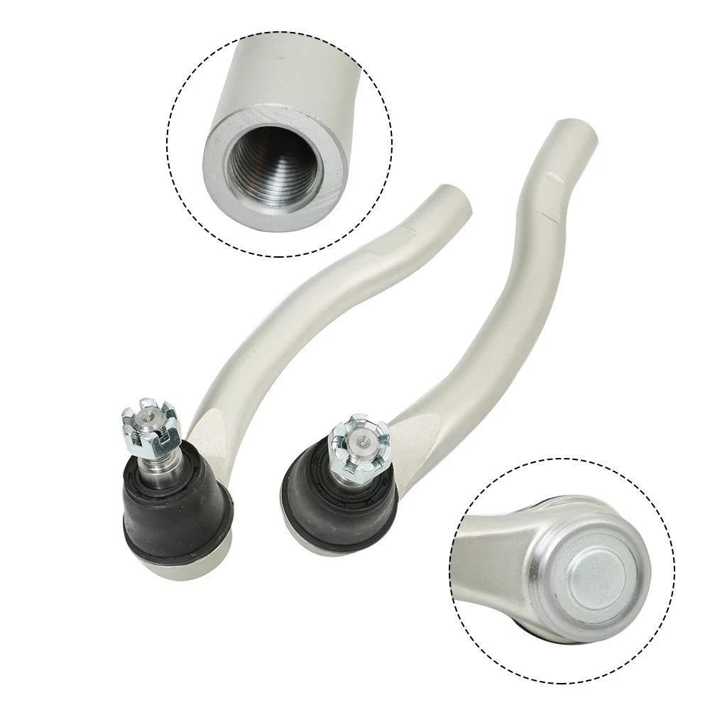 Set of 4 Front Lower Control Arms Tie Rods for Honda Pilot (2009â2015)