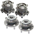 Wheel Hubs for Nissan Juke (2011–2014) Front & Rear with Bearing AWD