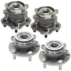 Wheel Hubs for Nissan Juke (2011–2014) Front & Rear with Bearing AWD