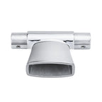 T Shaped Pipe Support for Boat Rail Mounting (Marine Grade 316 Stainless Steel)