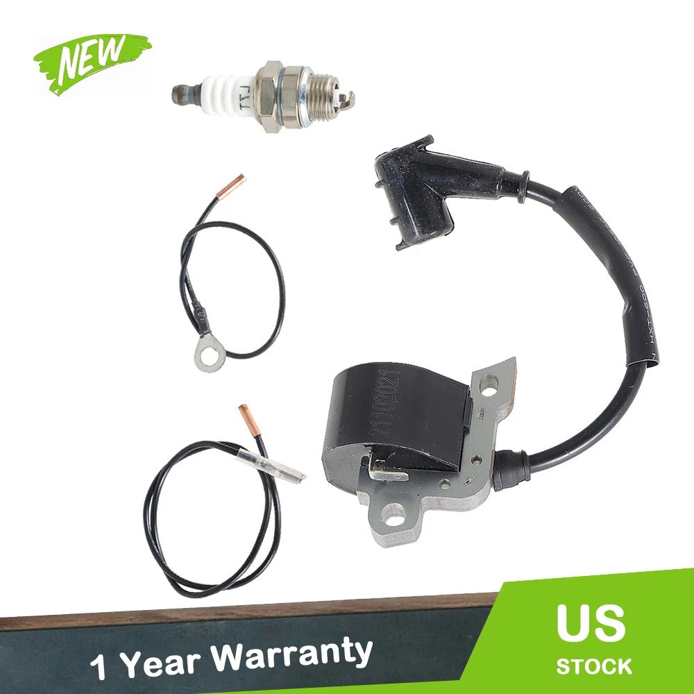 Ignition Coil with Spark Plug for Stihl MS310 MS340 Chainsaw (YYYY–YYYY)