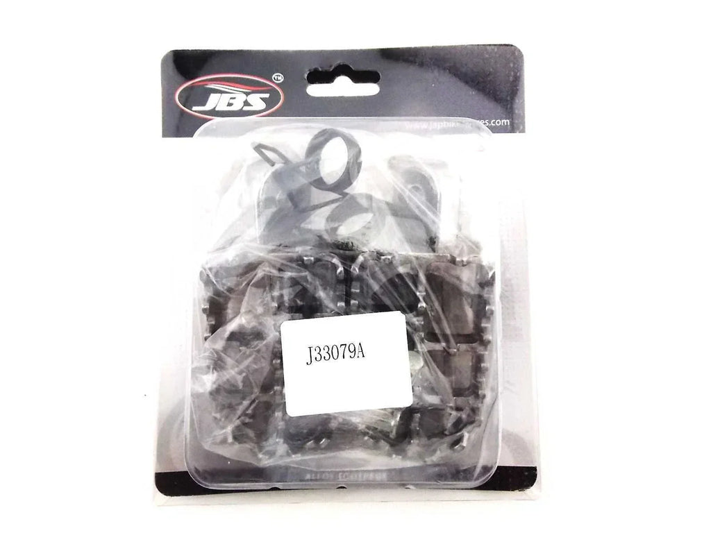 Yamaha XT250 80-91 Silver Foot Pegs  Left Right Pair