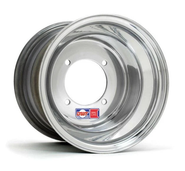DWT Polished Red Label 8" Rims for Honda ATC 250SX (1985–1987)