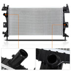 OE Style Aluminum Core Radiator for Ford Focus 2012–2018 DPI-13219