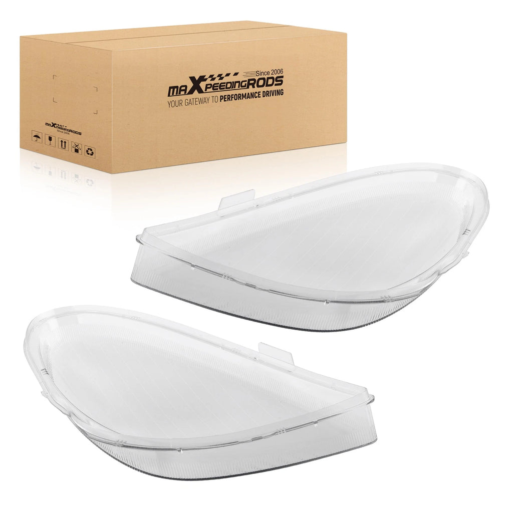 2X Headlight Lens Cover for Mercedes-Benz R171 SLK (2005–2011) Polycarbonate