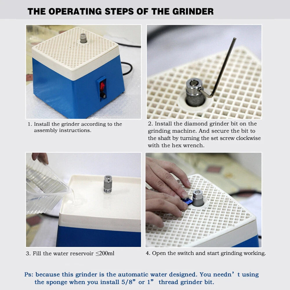 Stained Glass Grinder for Diamond Art - 240V AU Plug