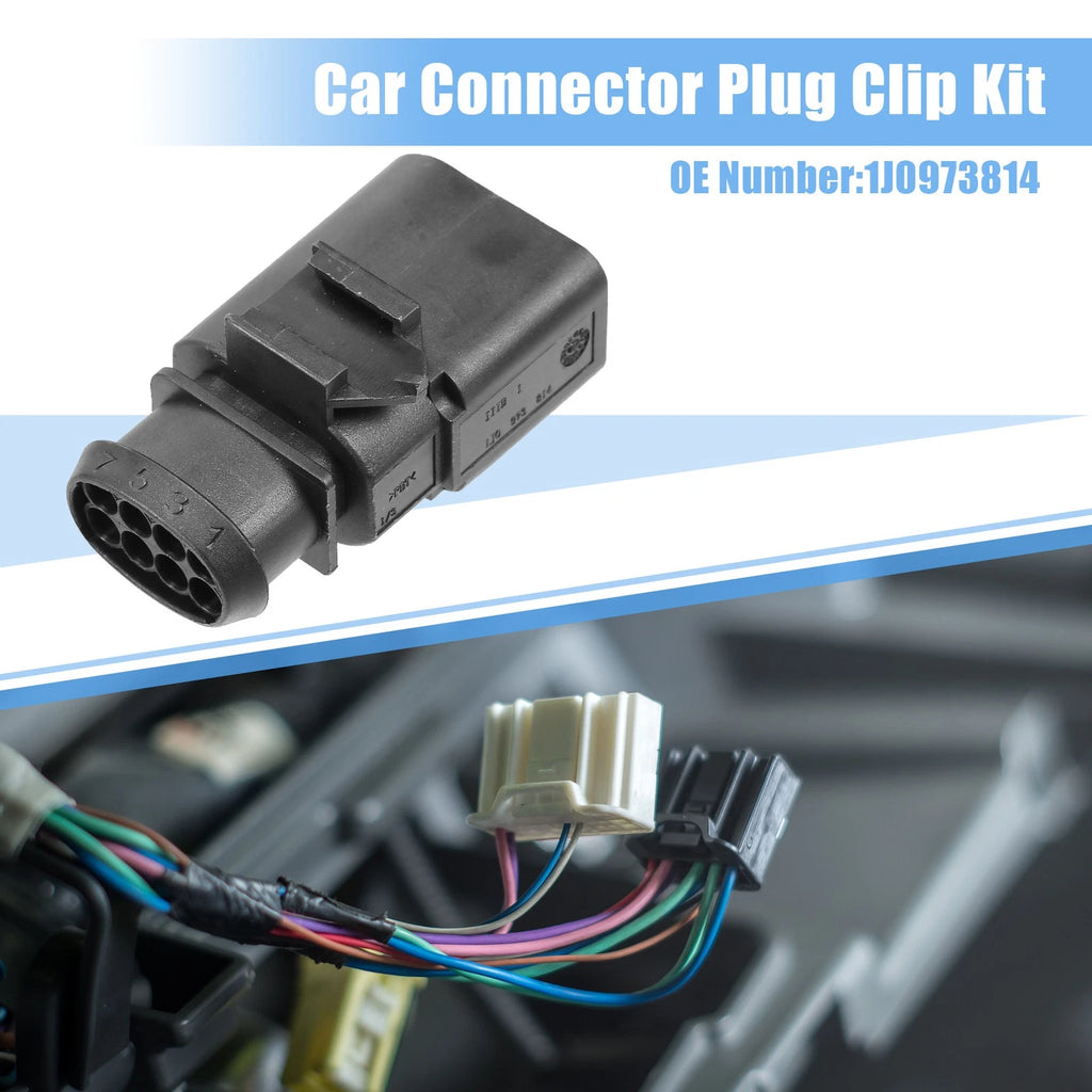 Set of 1 JPT Connector Plug Kit No. 1J0973814 for VW Audi 