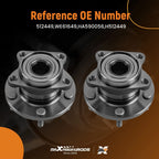 2X Rear Wheel Bearing Hubs Assembly for Mazda CX-9 (2007–2015) AWD HA590056