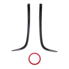 Carbon Fiber Front Fender Vent for Lexus RC F RCF (2015–2018) Black Trim