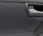 Front Armrest Door Panel Cover for Toyota Prius (2010–2015) Gray PVC Leather