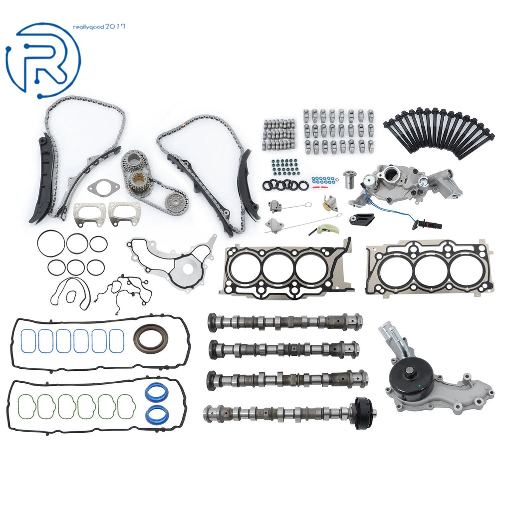 Camshaft Rocker Arms Lifters Timing Chain Kit for Chrysler Jeep Dodge 3.6L (2011–2016)
