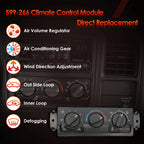 HVAC Climate Control Module for Chevy GMC Silverado Sierra (1999-2002)