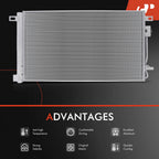 A/C Condenser with Receiver Drier & Bracket for Chevrolet Traverse (2009-2017)