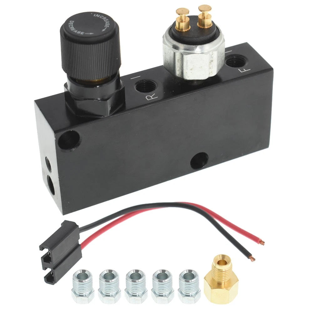 Adjustable Proportioning Valve with Built-in Distribution Block