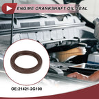 1Pc Front Crankshaft Oil Seal for Kia Sportage, Hyundai Sonata (2011–2019) No. 21421-2G100