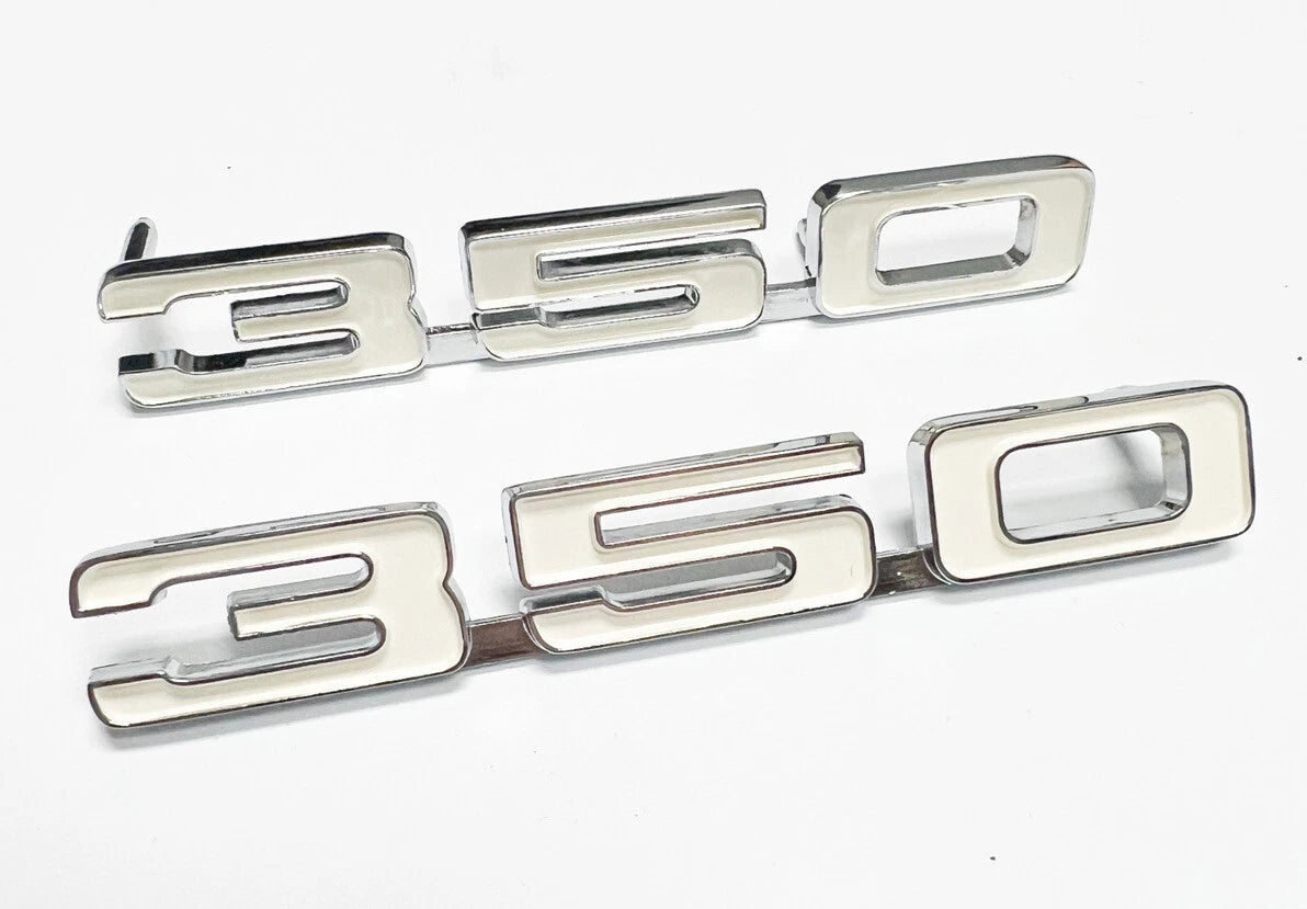LH RH Front Fender Emblems Replacement for 1968 Chevy Camaro (1968–1968)