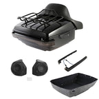 Trunk Pad Rack Light Speakers for Harley Touring CVO Street Glide (2014–2026)