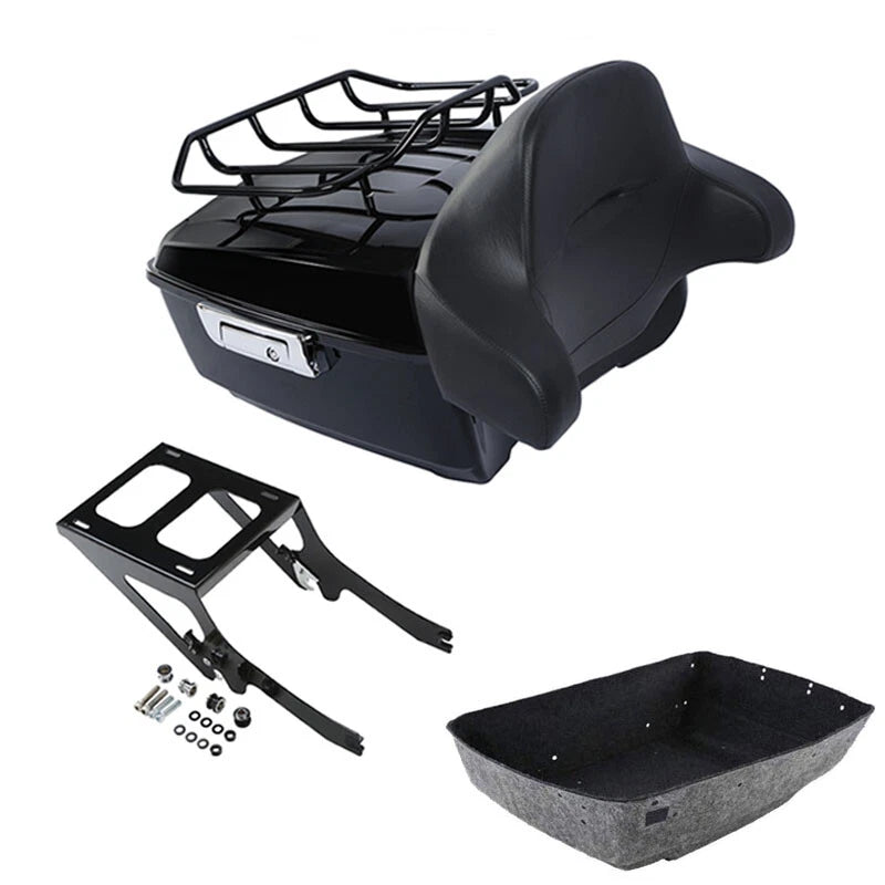 Trunk Backrest Rack Mount for Harley Heritage Classic FLHCS (2018–2026)