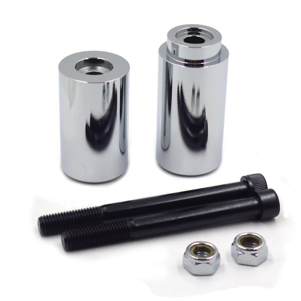 Frame Slider Crash Protector for Kawasaki ZX7R (1996–2003) - Chrome