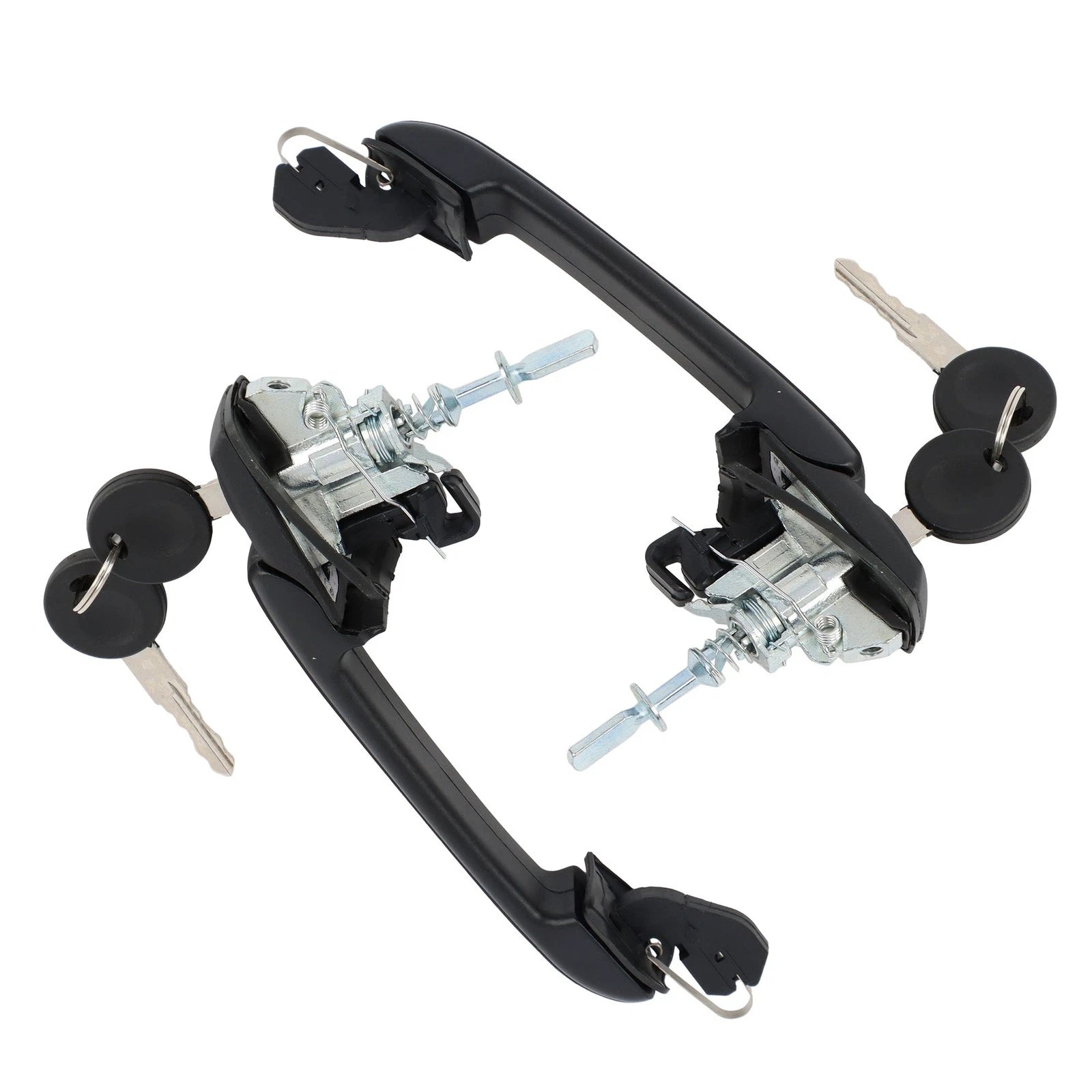 Set of 2 Door Handles with Keys for VW Jetta Golf (1993–1999)