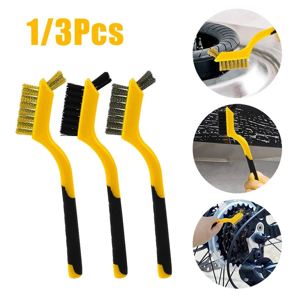 7in Stainless Steel Wire Brush for Automotive Cleaning