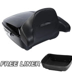 Trunk Backrest Pad for Harley Touring Electra Road Glide King (2014–2018)