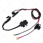 2X SAE to USB Charger Cable Adapter for Motorcycle GPS Phone