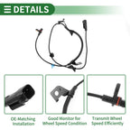 ABS Wheel Speed Sensor MN116244 for Mitsubishi Outlander (2008–2013)