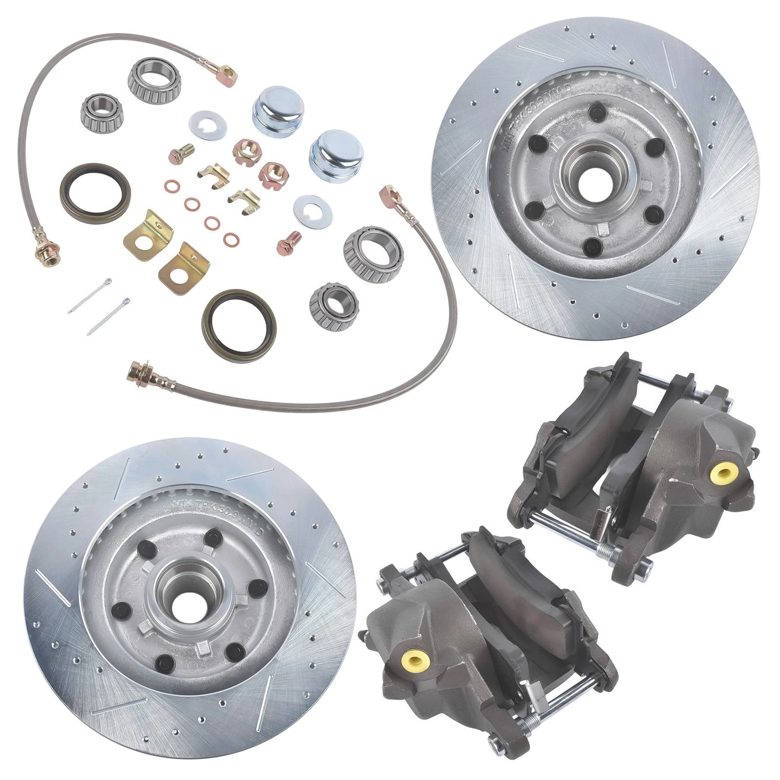 Front Power Disc Brake Conversion Kit for Chevy C10 (1960–1987) 6 Lug