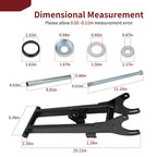 4" Extended Swingarm for Yamaha Banshee 350 (1987–2006)