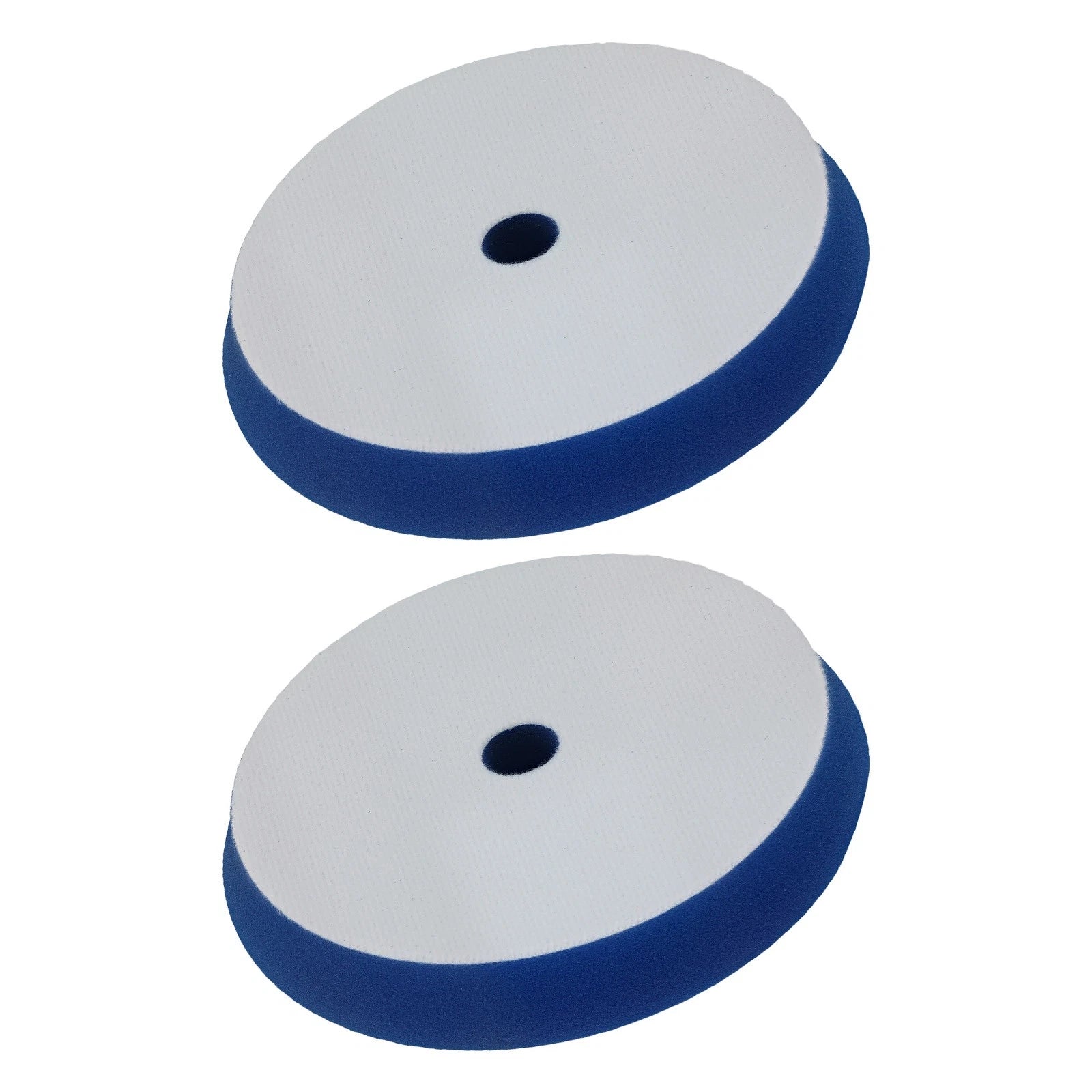 2pk Fine Foam Polishing Pads 6.5" for 6" Backing Plate Car Detail