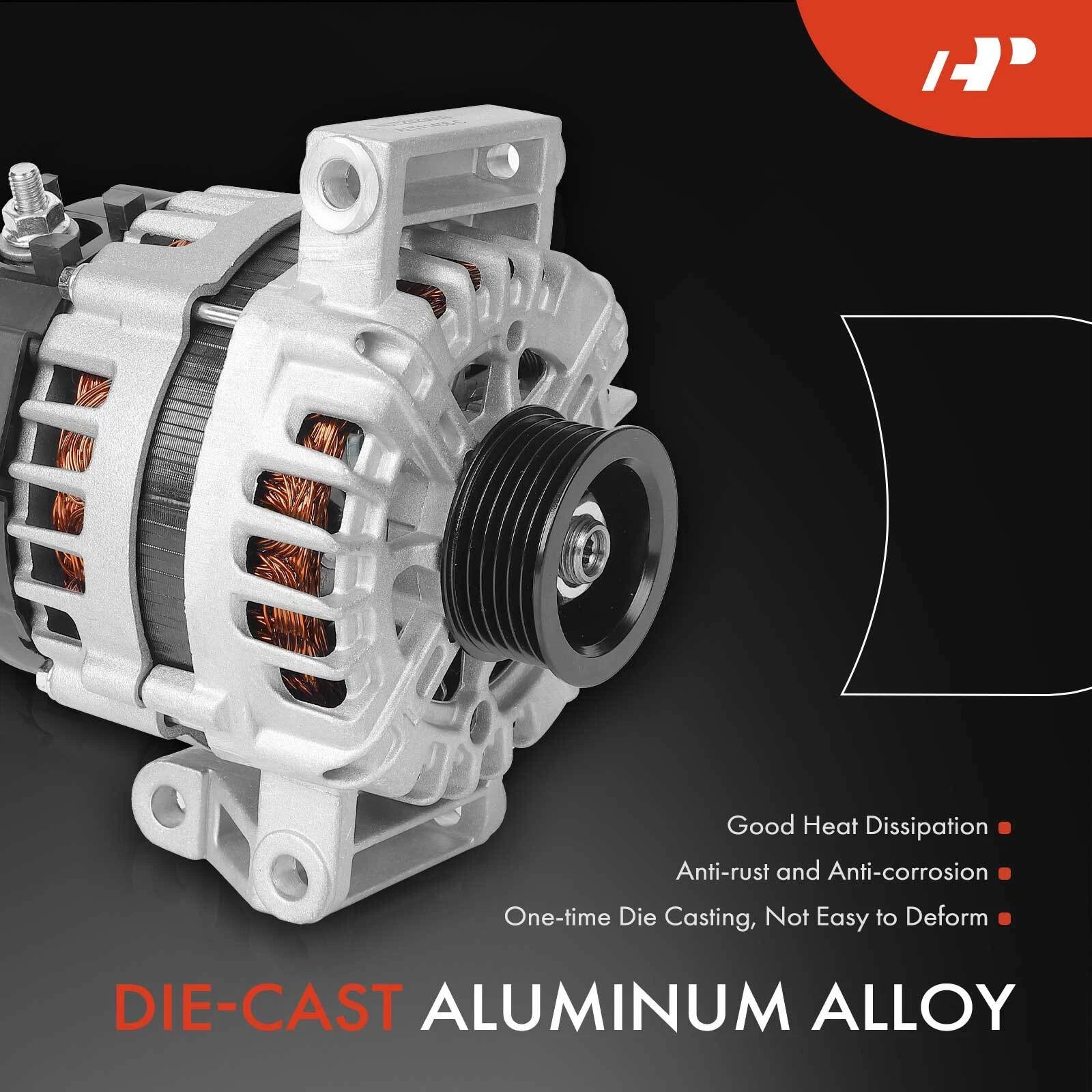 Alternator for Buick LaCrosse (2010-2011) 2.4L 130A 12V