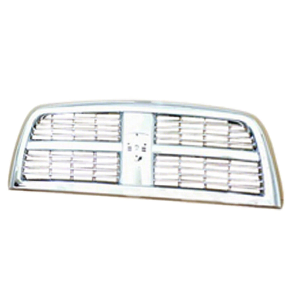 Replacement Chrome Plastic Front Grille for Toyota Hilux (2012–2015)