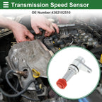 1 Pc Transmission Speedometer Speed Sensor No. 4362102510 for Hyundai i10 (2007–2013)