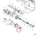 Lower Unit Seal Kit for Mercury Marine 2/4 STR 30-125HP (8M0204670, 8M0214974)