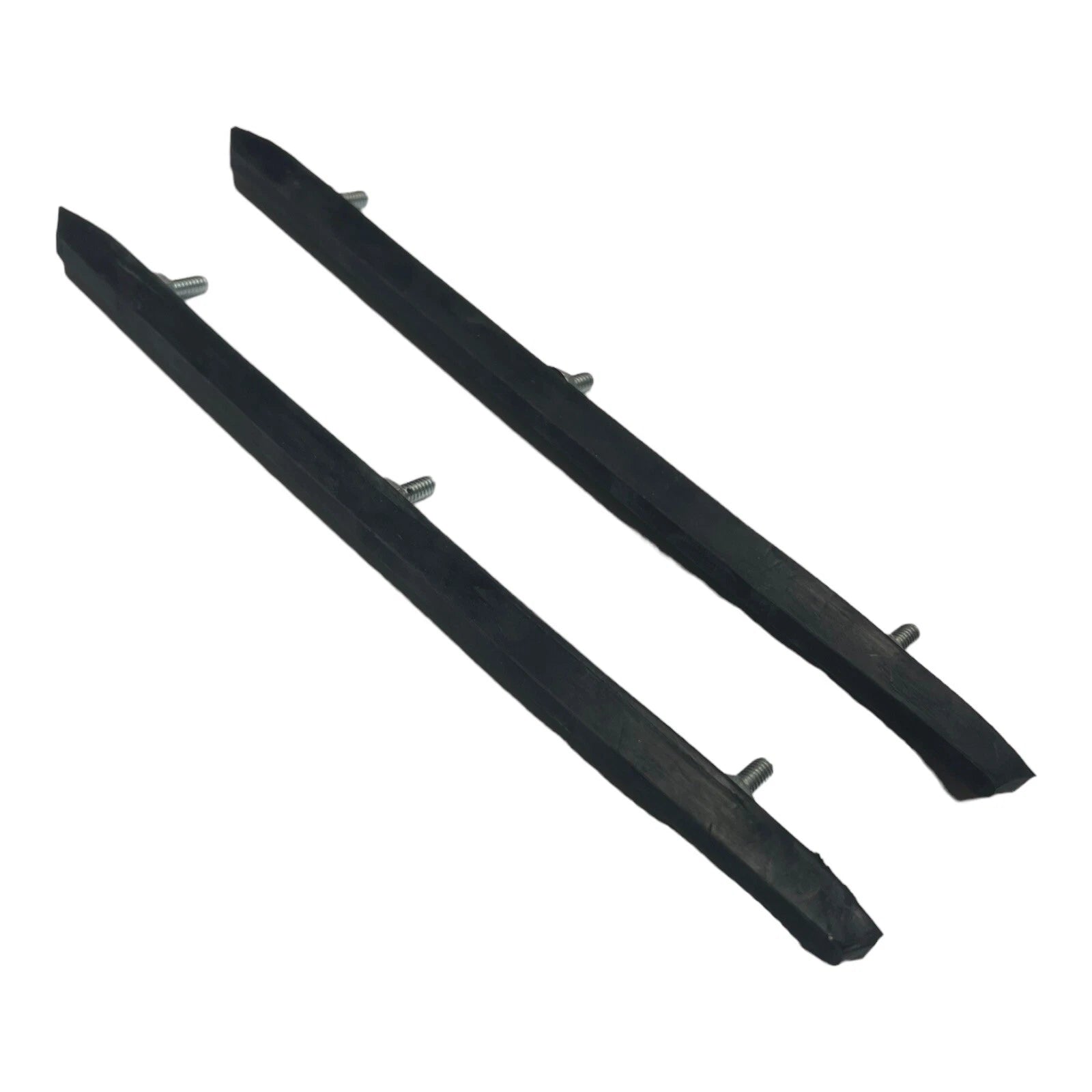 Rubber Front Bumper Guard Inserts Pads for 1970–1972 Chevy Chevelle