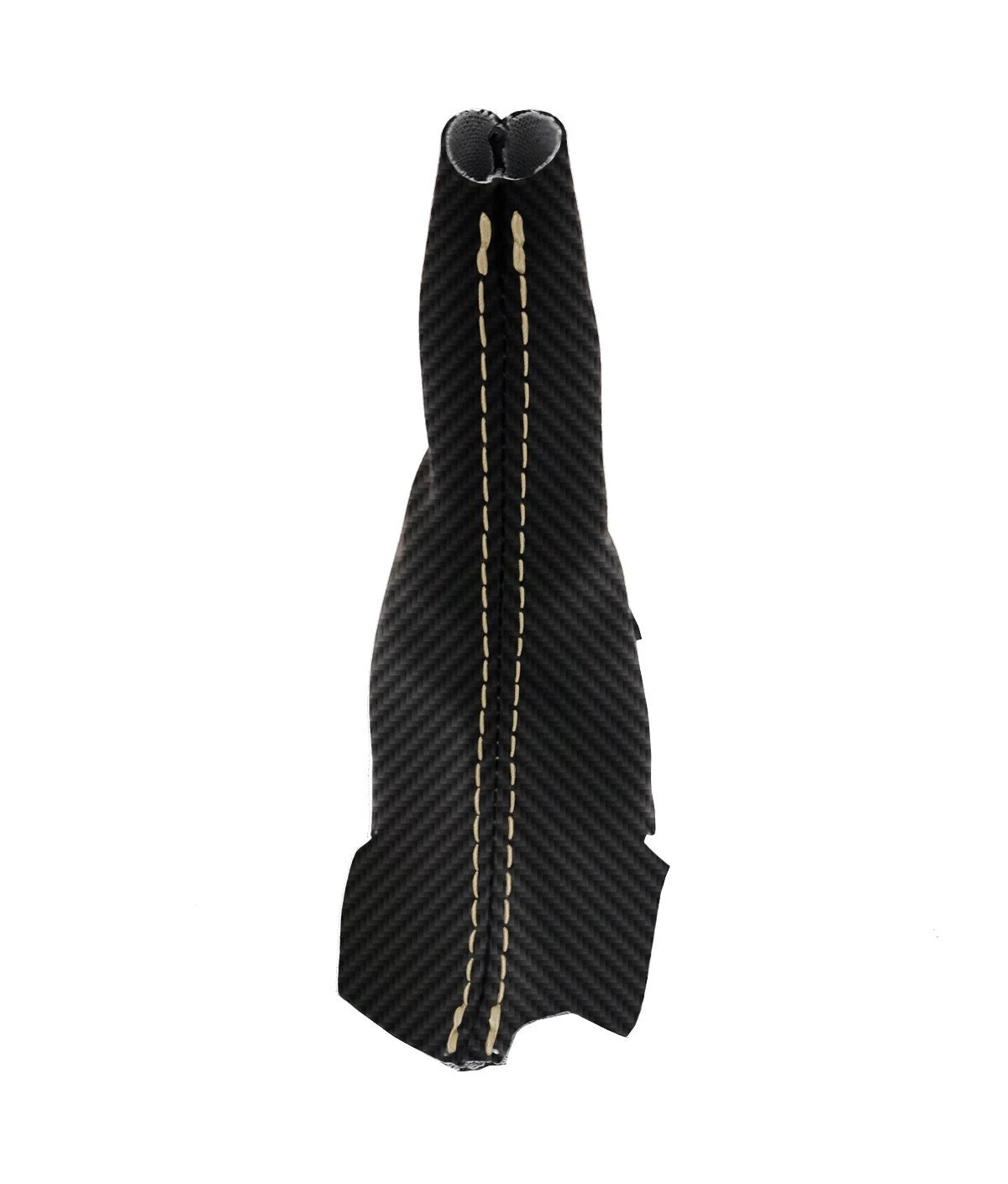 Automatic Shift Boot for Chevrolet Colorado (2015–2022) Carbon Fiber Beige Stitch