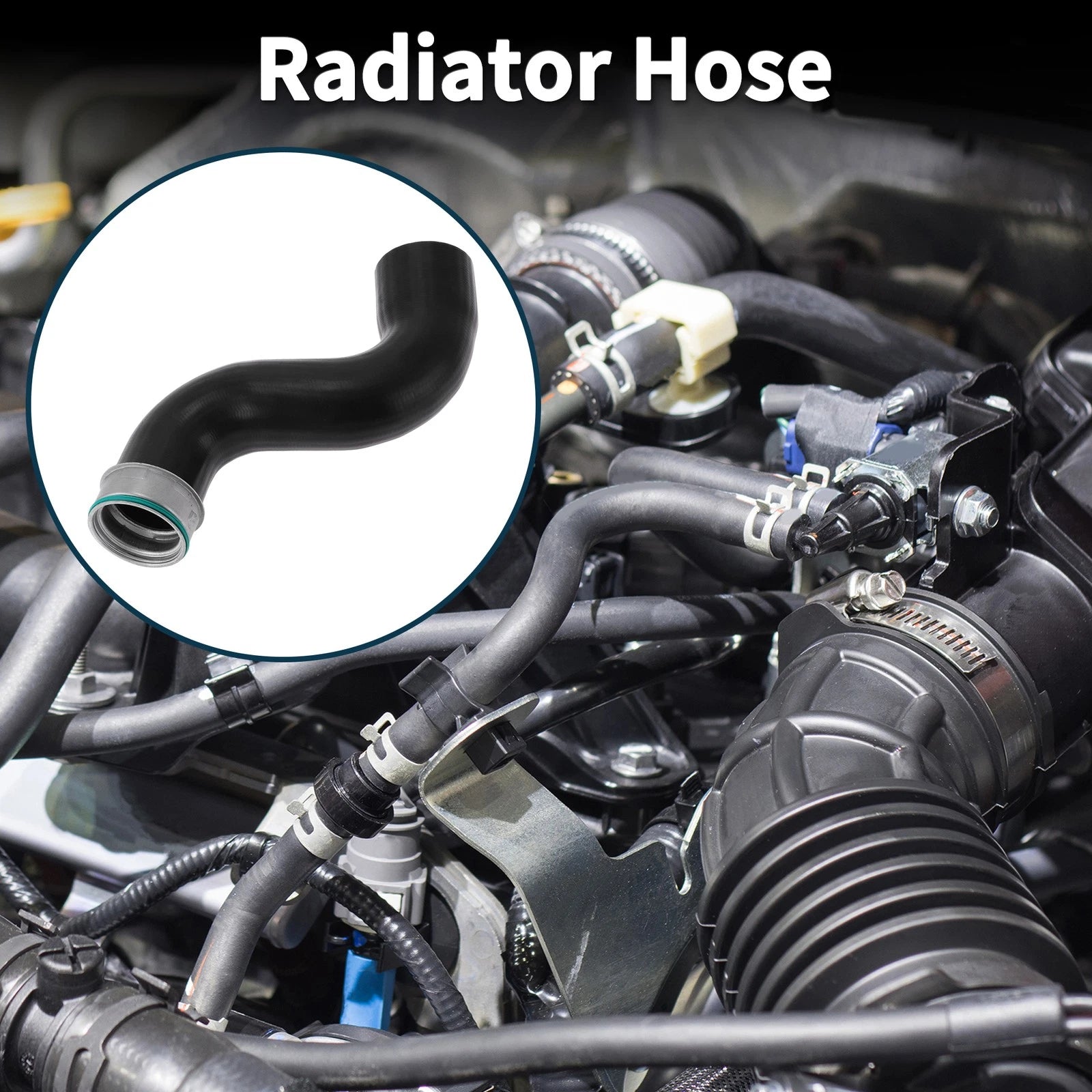 Radiator Hose for Mercedes-Benz S-Klasse W221 S320 CDI (2006–2009) No.2215281482