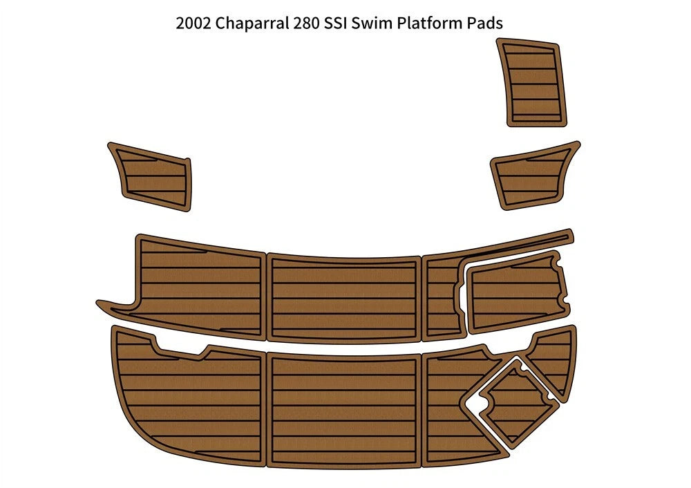 EVA Foam Teak Deck Flooring Mat for Chaparral 280 SSI (2002)